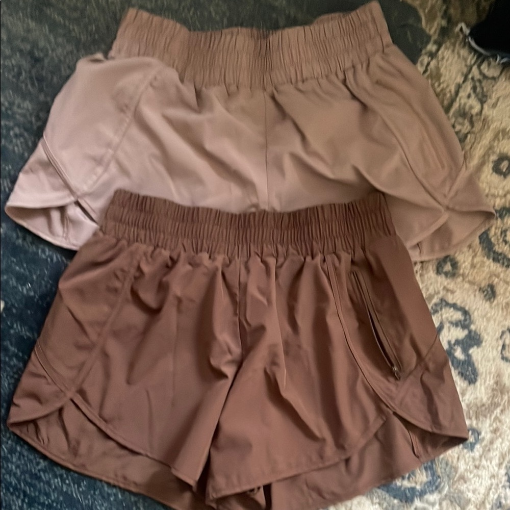 Women's athletic shorts set size medium